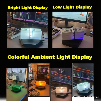 Lampe d'argent flottante Maglev Golden Lantern Grand Theft Auto Game Peripheral TK Identique à Grand Theft Auto